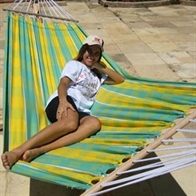 Sun lovers hammock with 80 cm Spreader bar 